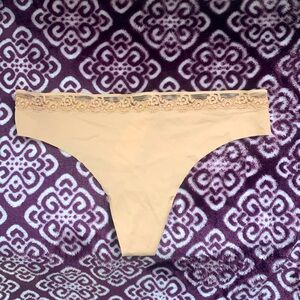 Victoria’s Secret tan thong panties